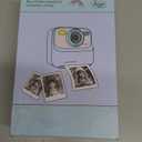 Kids Instant Digital Cameras for Boys and Girls, 1080P HD Dual-Lens Selfie Digital Camera with Print Paper & 32G Card, Christmas Birthday Gifts Toys for Toddler and Teenagers Age 3-16 Years Old (Purple)