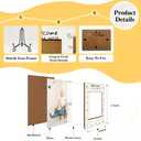 3 x TNVDFNBR Welcome to The World Baby Photo Frame with Iron Stand, New Mom Expecting Parents to Be Keepsake Gifts, Newborn Picture Frame for Tabletop or Desktop Display