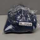 OLANLY Bathroom Rugs 34x21, Extra Soft Absorbent Chenille Bath Rugs, Rubber Backing Quick Dry, Machine Washable Bath Mats for Bathroom Floor, Tub and Shower, Home Decor Accessories, Navy