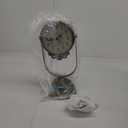 Vintage Fireplace Mantel Clock - Silent Decorative Clock with Antique Pendulum | Battery Powered | Perfect for Living Room/Bedroom/Office/Fireplace Decor (6"15")