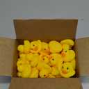 Rubber Ducks Bath Toys 50PCS Mini Ducks Bulk for Kids Baby Shower Decorations Birthday Party Favors Gift Classroom Summer Beach Pool Activity Carnival Game
