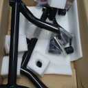 1997-2008 Saddlebag Guard Crash Bar Bracket Compatible with Harley Davidson Touring Street Electra Road Glide Road King Ultra Limited CVO Black Tip Over Bar