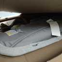 Chicco Float Baby Bouncer Seat, Quilted Organic Cotton Seat Pad, Included Toy bar with Plush Toys, Cloud/Grey