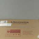 USHOWER Frameless Bathroom Mirror for Over Sink, 24x36 Inch Rectangle Wall Vanity Mirror for Bathroom, Bedroom, Entryway, Polished Edge, Tempered Glass