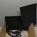 Magheo Foldable Bedside Shelf, Metal Clip-On Bunk Bed Table Shelf for Top Bunk Heavy Duty Bed Side Table Tray for College Dorm Room Essentials, Loft Nightstand Organizer Tray with 3 Cord Hole(Black) (14.76" x 9.68" x 0.79")