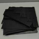 Barydat 2 Pcs 4 Tier Greeting Card Display Stand Wooden Sticker Display Stand Portable Card Display Rack for Vendors Retail Counter Table Display Trade Shows Showcase (Black,11.8 Inch)