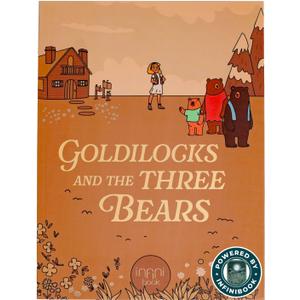 Cali's Books Goldilocks and The Three Bears infinibooklet - infinibook Interactive Storybook for Kids, Learning Book for Toddlers