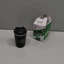 Luxies Smart Lid Coffee Bottle Mugs Flask 380ml (12.8 oz) Digital Temp Display Stainless Steel Spill Proof Lid for Hot & Cold Drinks