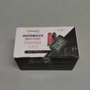 6V 12V Battery Charger 1.5A Automatic Battery maintainer trickle Battery Charger Smart Float Charger for auto car Motorcycle Lawn Mower Boat Motorcycle Snowmobile