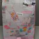 DeAO Baby Doll Stroller Set with 13 inch Doll,Kids Play Stroller Toys,13" Baby Doll Set with Foldable Doll Stroller,18 PCS Baby Doll Accessories with 2 Sets Doll Clothes