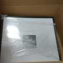 upsimples 18x18 Picture Frame with 8x8 5x5 Double Mat, Black