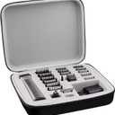 Case Compatible with Philips for Norelco Multigroom Series 7000 5000 Men's Grooming Kit with Trimmer MG7750/49 MG7910/49 MG9510/60. Storage Holder for Attachment Trimmer & Accessories (Box Only) (Grey Inner)