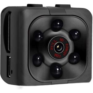 Mini Spy Camera, 1080P HD Mini Spy Camera with Audio and Video Recording, Night Vision, Motion Detective - No Wi-Fi Need