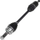 KUSATEC CV Axle Shaft Assembly Compatible with Acura TSX 2009-2013; Honda Accord 2008-2015/Civic 2014, Front Left side, 1.8 2.0 2.4L L4, Replace# 66-4250