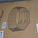 Pet Playpen Dog Pen Foldable Dog Exercise Fence 8 Panels 30 Inch Kennels Pet Playpen Options Ideal for Pet Medium Animals Outdoor Indoor (Playpen with Bottom Pad)