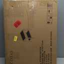 SICOTAS Rattan Night Stand Bedside Table - Farmhouse Boho Narrow End Table for Living Room - Accent Side Table with 2 Rattan Open Storage Shelves for Bedroom, Small Spaces (1 Piece, Reclaimed Caramel Oak)