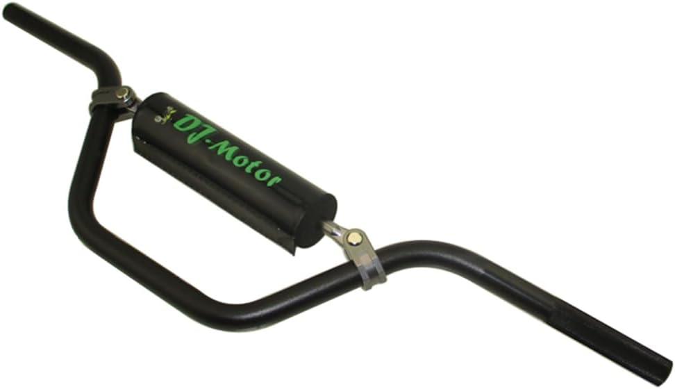 DJ-Motor 7/8" 22mm Aluminum 6061 Tall Handlebar With Handle Bar Pad For Honda CRF110 EFI 2019-2024 Dirt Pit Bike (Black & Green)