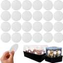 24-Pack 2.5" Adhesive Monotub Filter Disks - 2mm Thick Mushroom Growing Supplies Filter Pad Replacements