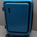 20 Inch Carry On Luggage 22x14x9 Airline Approved, Carry On Suitcase with Wheels, Hard-shell Carry-on Luggage, Durable Luggage Carry-On, Teal Small Suitcase with Cosmetic Case