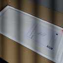 RUSTOWN Farmhouse Wood Wall Storage Bathroom Cabinet with Sliding Barn Door, Rustic Medicine Cabinet with Adjustable Shelf, 3-Tier Vintage Cabinet for Kitchen, Bathroom, Living Room (Vintage White)