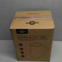 Electric Kettle Temperature Control, PARIS RHNE 1.7L Electric Kettle, 4H Keep Warm Water Boiler with 6 Presets, LED Screen Electric Kettles for Boiling Water, Boil-Dry Protection, BPA Free (Pure White)