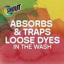 Shout Color Catchers for Laundry, Allow Mixed Washes, Prevents Color Runs and Maintains Original Clothing, 72 Count - Pack of 2 (144 Total Sheets)