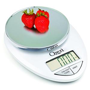 Ozeri Pro Digital Kitchen Food Scale, 0.05 oz to 12 lbs (1 gram to 5.4 kg)