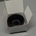 LoveDeal Small Fluted Cake Pan 6 Inch, Carbon Steel Fluted Tube Pans, Little Tube Cake Mold, Baking Set for Homemade Cakes, Bread, Brownie, Kugelhopf - 2PCS, Black