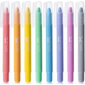 Mr. Pen- Gel Highlighter, 8 Pack, Friendly Colors, Bible Highlighters No Bleed, No Bleed Highlighters, Bible Highlighter, Bible Markers, Gel Highlighters for Bibles, Highlighter