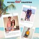 Family Matching Solid Scallop Trim Strappy Two-Piece Swimsuit and Allover Floral Print Swim Trunks Shorts (2T, Hawaiian Black)