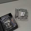 eXtremeRate Full Set Shell with Buttons Touchpad Compatible with ps5 Edge Controller, Clear Black Custom Replacement Decorative Trim Shell Front Back Plates Compatible with ps5 Edge Controller