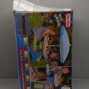 Little Tikes Easy Store Picnic Table with Umbrella, Multi Color, 42.00''L x 38.00''W x 19.75''H