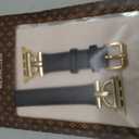 Wearlizer Leather Band Compatible with Apple Watch Bands Women 41mm 40mm 38mm 49mm 46mm 45mm 44mm 42mm, Fancy Dressy Strap for iWatch Series 11 10 9 8 7 6 5 4 3 SE/Ultra 3 2 1
