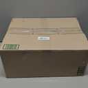 Huuger 5 Drawers Dresser with Charging Station, Dresser for Bedroom, Tall Night Stand, Chest of Drawers with Open Shelf, Bedside Table Nightstand, Fabric, for Entryway, Rustic Brown