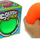 JA-RU Giant Stress Balls (1 Ball Assorted Color) Slow Rising Squishy Sensory Fidget Toys for Kids. Squeeze Balls for Hand Therapy. Anger Management Toys. Party Favors. 5567-1s