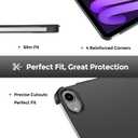 ProCase Smart Case for iPad mini 7 A17 Pro 2024/iPad Mini 6 2021 8.3 Inch iPad mini 7th/6th Gen Case, Hard Back Cover for iPad mini 8.3" 7th Gen A2995/A2996/A2993/6th Gen A2567 A2568 A2569 -Black
