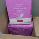 Amazon Basics Incontinence Pads for Women, Postpartum, Long, Maximum Absorbency, Bladder Control, Unscented, 78 Count (2 Packs of 39)