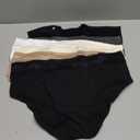 Warner's Women's Blissful Benefits Dig-Free Comfort Waist with Lace Cotton Hipster 6-Pack, 3XL