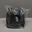 Amazon Basics Air Circulator Desk Fan for Bedroom, Home and Office, 90-Degree Tilt Head, 3 Speed Settings, Cooling, 35 Watts, Black, 11.1"W x 6.3"D x 10.9"H