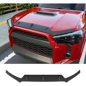 powoq Hood Deflector Compatible with 2010-2024 Toyota 4Runner Hood Protector Shield TPE Deflector Replacement for 2010-2024 Toyota 4Runner Accessories
