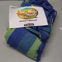 SUNCREAT Portable Tree Hammock, Double Hammocks 2 Person with Outer Bag, Blue Stripe