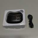 Electric Automatic Nail Clipper, Electric Nail Clippers with Light Nail Trimmer 2 Speeds Automatic Nail Clipper Safe Clipping Storage, Suitable for Children, Adults, and The Elderly (Black)