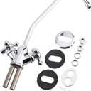 XHTLLO Double Heads Faucet Tap, Stainless Steel Kitchen RO Drinking Water Filter