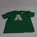 Letter A Name Initial Varsity Alphabet Monogram T-Shirt (Small, Black)