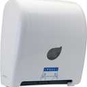 Winco TDAC-8W Commercial Wall Mount Paper Towel Dispenser, Auto-Cut 9" Sheets, White