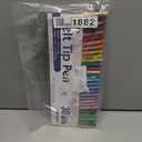 30 Colors Felt Tip Pens, 30 Pack, 0.7mm Premium Medium Fine Point, Felt Tip Markers For Valentines Day Gift Writing, Journal, Planner Coloring, Note Taking, Drawing, Art, School