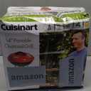 Cuisinart CCG190RB Inch Portable BBQ Charcoal Grill, 14", Red, 14.5" x 14.5" x 15"