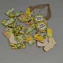 Maitys 36 Pcs Lemon Tree Ornaments Summer Ornaments Wood Gnomes Hanging Ornaments with String Decorative Fruit Tree Decoration for Home Lemon Party Decoration,QE-Maitys-ca901