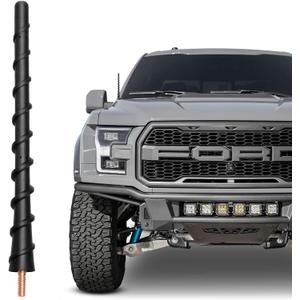 VOFONO Short Antenna for Ford F150 F-150 2009-2025, 7 Inch F-150 Raptor Lightning 2017-2025 F-250 F-350, 2021-2024 Bronco Pickup Truck Antenna Replacement, Ford Truck Accessories