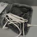 RENPHO King Size Heating Pad for Back, Mothers Day Gifts for Mom Wife & Birthday Gifts for Men, FSA Eligible, 24"x37" Weighted Electric Heat Pad for Neck and Shoulders, ETL Certified, Gray, XL